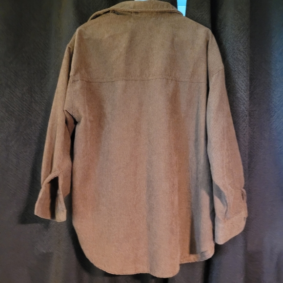Corduroy Button Up Top - Picture 2 of 6